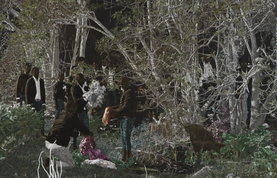 Juxtapoz Magazine - Cinga Samson "Missing" @ White Cube Gallery, New York