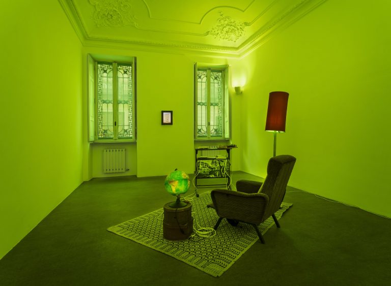 Roberto Casti « Une mélodie venue de l'extérieur » à la Galerie Simóndi, Turin